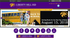 Desktop Screenshot of libertyhill.txed.net