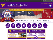 Tablet Screenshot of libertyhill.txed.net
