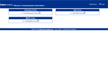 Tablet Screenshot of gradebook.thrall.txed.net